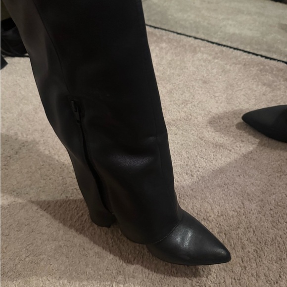 Target Black Knee High Boots - Picture 3 of 7